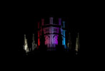 The Lantern at night, photomontage