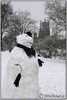 Ely Cathedral in the snow