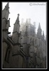 Octagon Tower in the fog