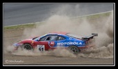 Jamie Melo spins out of the FIA GT Championship, Silverstone, 2007